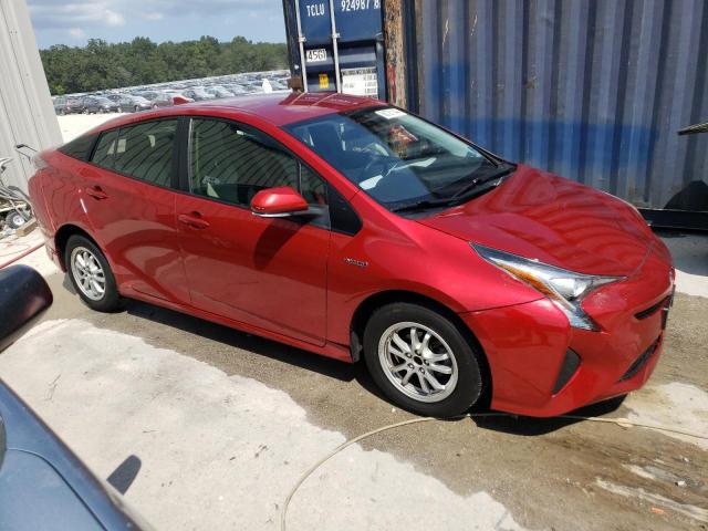 JTDKBRFU8J3582298 - 2018 TOYOTA PRIUS RED photo 4