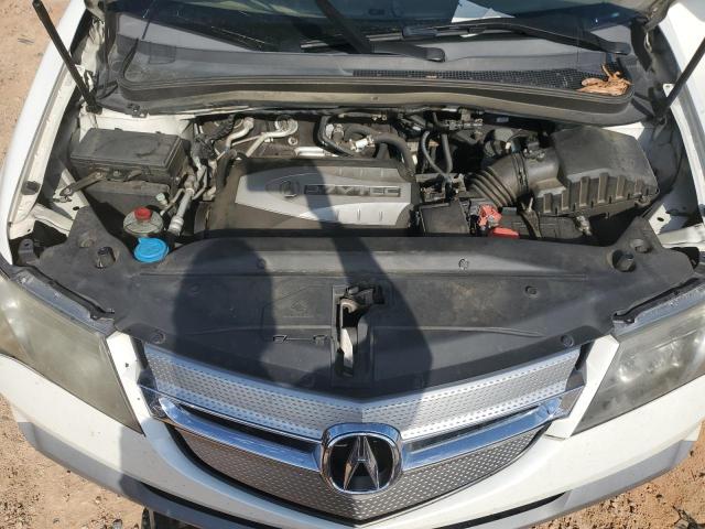 2HNYD284X9H504617 - 2009 ACURA MDX TECHNOLOGY WHITE photo 11