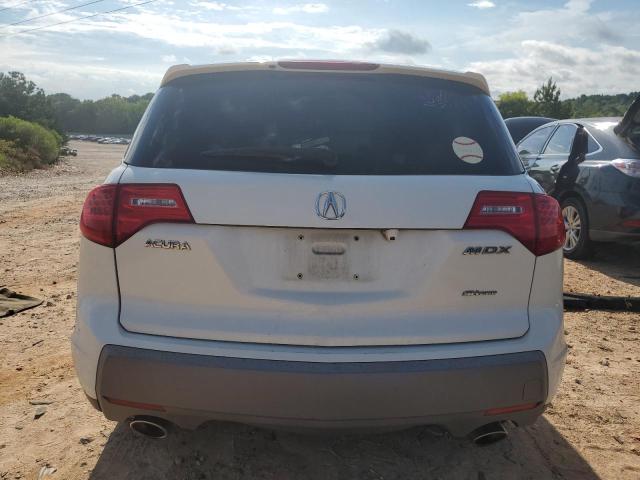 2HNYD284X9H504617 - 2009 ACURA MDX TECHNOLOGY WHITE photo 6