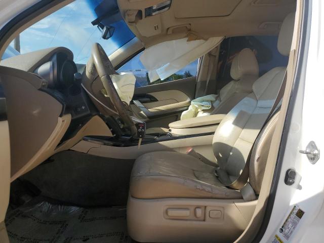2HNYD284X9H504617 - 2009 ACURA MDX TECHNOLOGY WHITE photo 7
