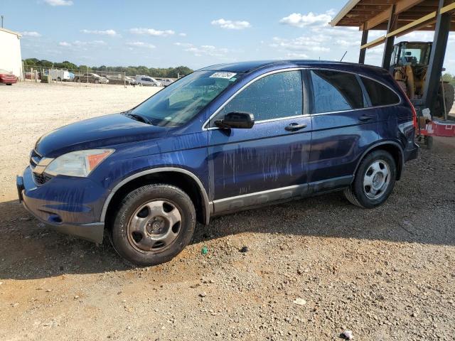 5J6RE3H34AL032274 - 2010 HONDA CR-V LX BLUE photo 1