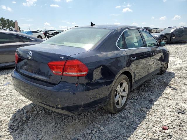 1VWBH7A38DC006634 - 2013 VOLKSWAGEN PASSAT SE BLUE photo 3