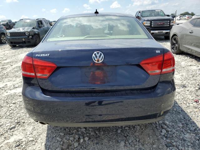 1VWBH7A38DC006634 - 2013 VOLKSWAGEN PASSAT SE BLUE photo 6