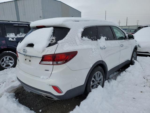 KM8SMDHF2HU212931 - 2017 HYUNDAI SANTA FE SE WHITE photo 4