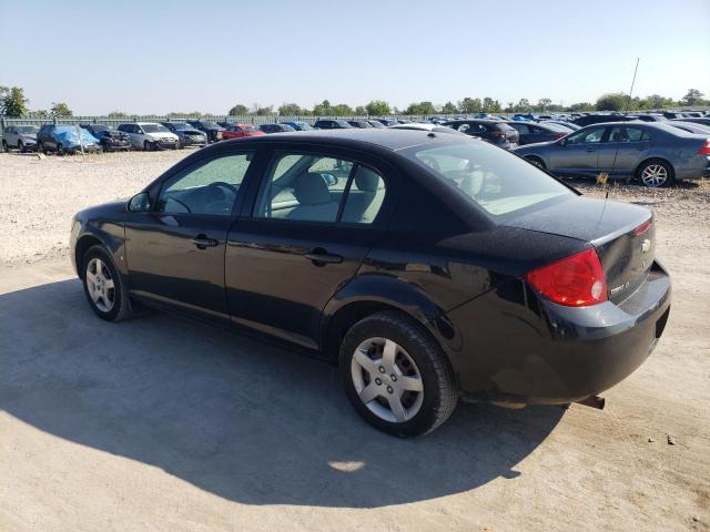 1G1AK58F887348452 - 2008 CHEVROLET COBALT LS BLACK photo 2