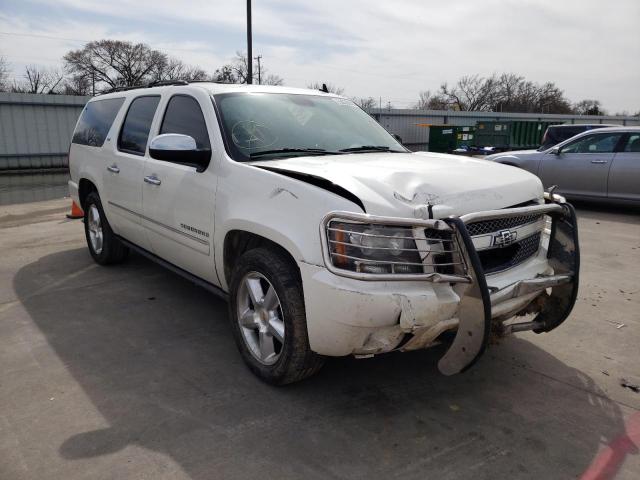 1GNUKKE33AR286814 - 2010 CHEVROLET SUBURBAN K1500 LTZ WHITE photo 1