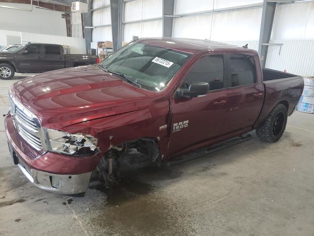 1C6RR7LTXKS624401 - 2019 RAM 1500 CLASS SLT 栗色 照片 1