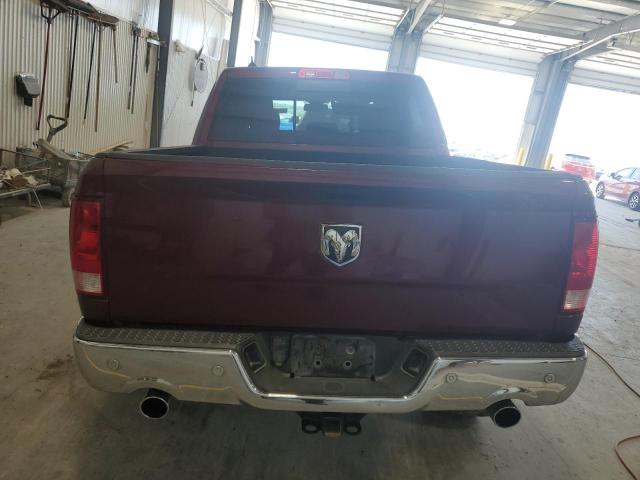 1C6RR7LTXKS624401 - 2019 RAM 1500 CLASS SLT 栗色 照片 6