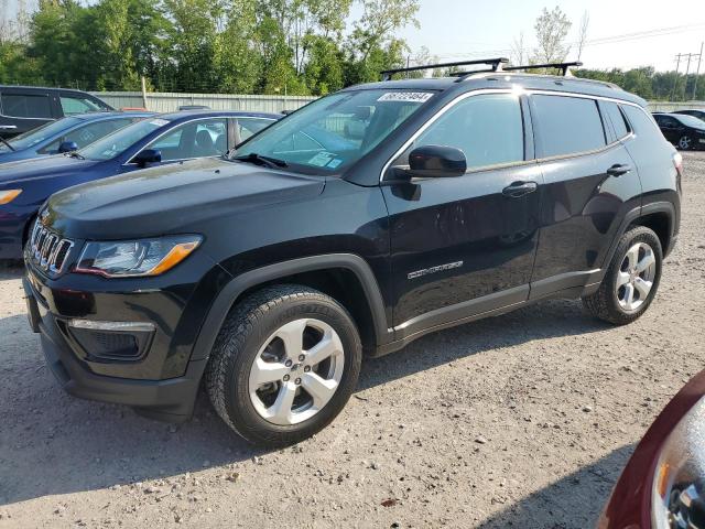 3C4NJDBB6JT113741 - 2018 JEEP COMPASS LATITUDE BLACK photo 1