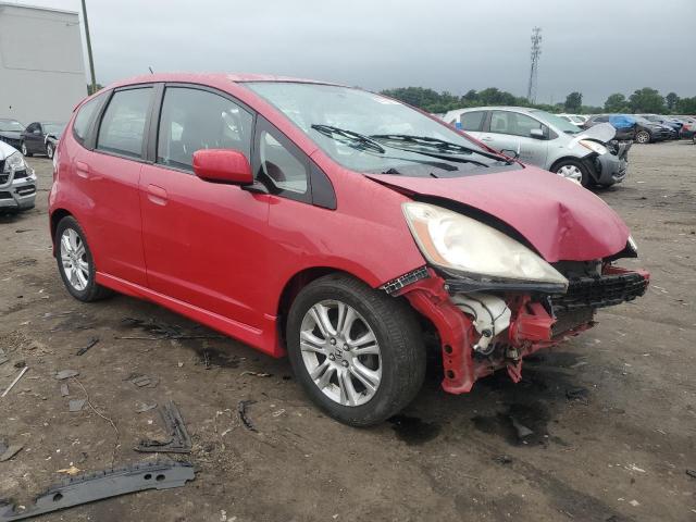 JHMGE88669S047119 - 2009 HONDA FIT SPORT RED photo 4