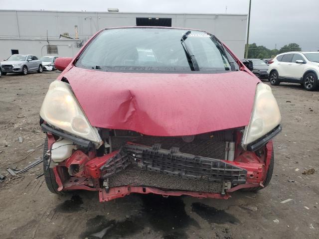 JHMGE88669S047119 - 2009 HONDA FIT SPORT RED photo 5