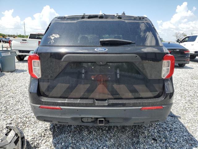 1FM5K8AB5MGA42753 - 2021 FORD EXPLORER POLICE INTERCEPTOR BLACK photo 6