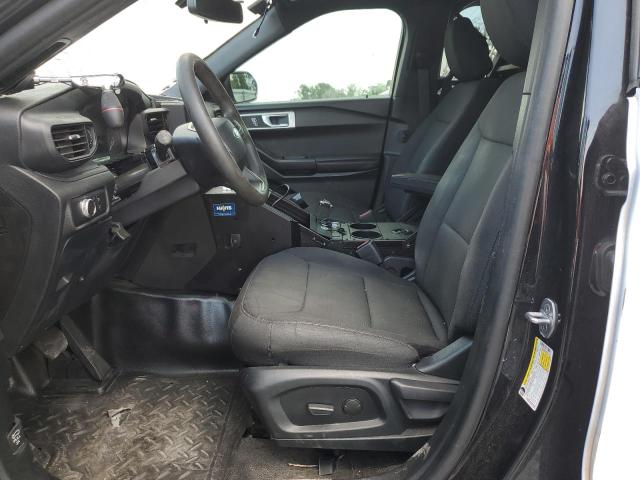 1FM5K8AB5MGA42753 - 2021 FORD EXPLORER POLICE INTERCEPTOR BLACK photo 7