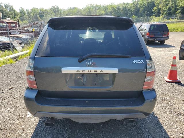 2HNYD18806H509527 - 2006 ACURA MDX TOURING BLUE photo 6