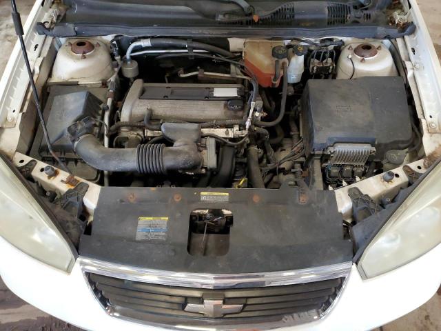 1G1ZS51F26F261940 - 2006 CHEVROLET MALIBU LS WHITE photo 11