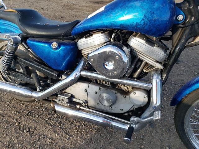 1HD4CJM122K122687 - 2002 HARLEY-DAVIDSON XL883 C BLUE photo 7