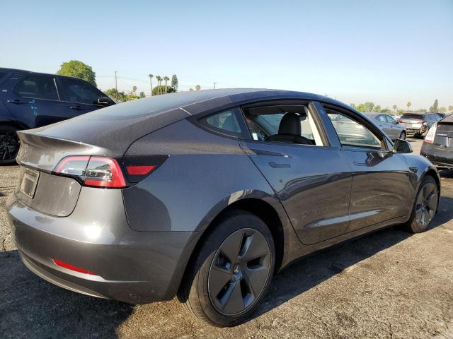 5YJ3E1EA8PF651555 - 2023 TESLA MODEL 3 ნაცრისფერი ფოტო 3