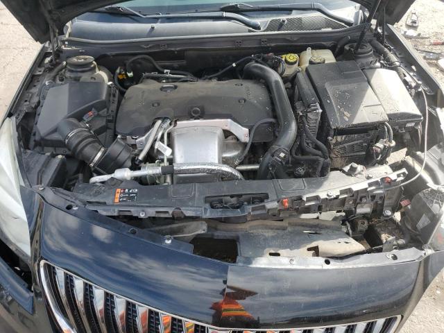 2G4GK5EX1F9186704 - 2015 BUICK REGAL BLACK photo 11