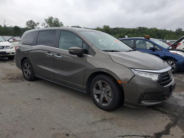 5FNRL6H53MB021725 - 2021 HONDA ODYSSEY EX CHARCOAL photo 4
