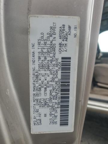 5TBBT44173S362492 - 2003 TOYOTA TUNDRA ACCESS CAB SR5 GOLD photo 12