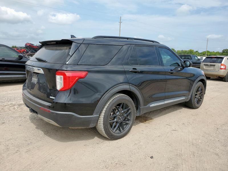 1FMSK7DH6LGC28023 - 2020 FORD EXPLORER XLT 黑色 照片 3