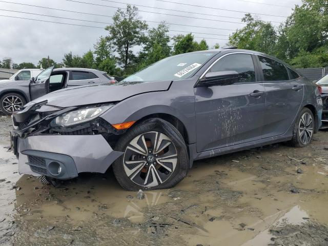 2HGFC1F38GH644748 - 2016 HONDA CIVIC EX GRAY photo 1