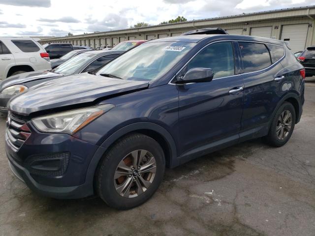 5XYZT3LB0FG273102 - 2015 HYUNDAI SANTA FE S BLUE photo 1