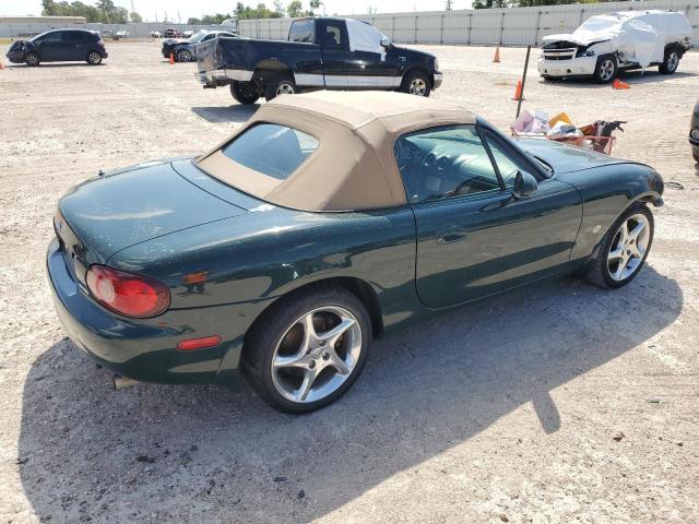 JM1NB353910215107 - 2001 MAZDA MX-5 MIATA BASE GREEN photo 3