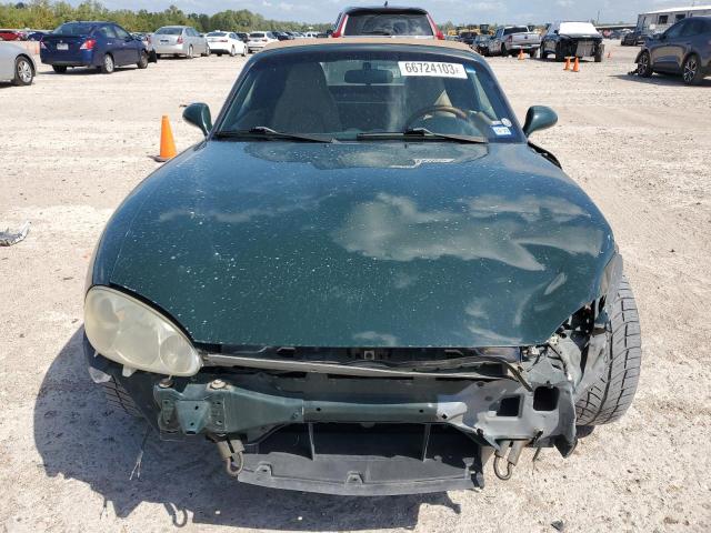 JM1NB353910215107 - 2001 MAZDA MX-5 MIATA BASE GREEN photo 5