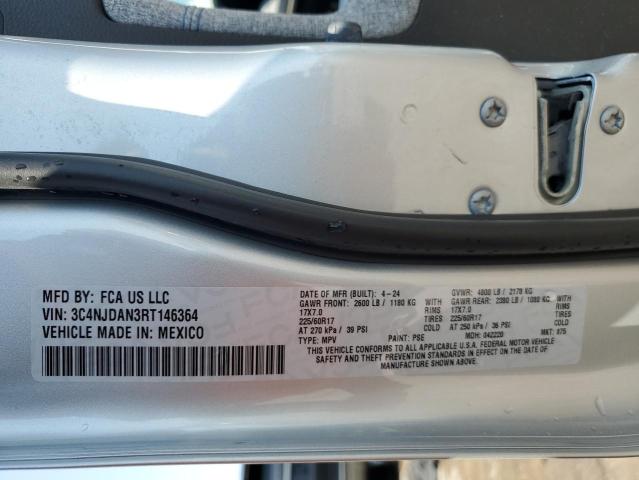 3C4NJDAN3RT146364 - 2024 JEEP COMPASS SPORT 银色 照片 14