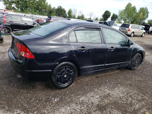 2HGFA16307H029312 - 2007 HONDA CIVIC DX BLACK photo 3