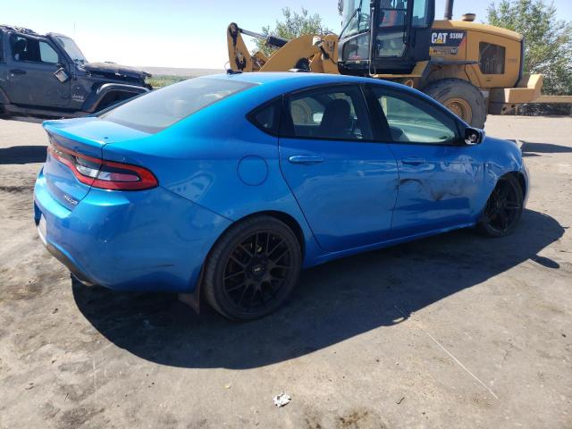 1C3CDFBB9FD166574 - 2015 DODGE DART SXT BLUE photo 3