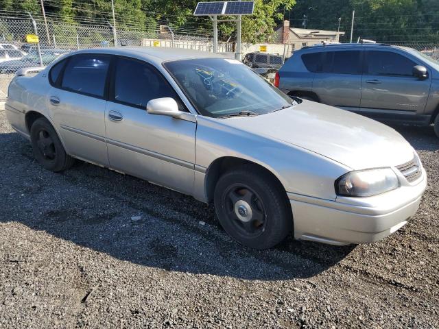 2G1WF52E559253738 - 2005 CHEVROLET IMPALA GRAY photo 4