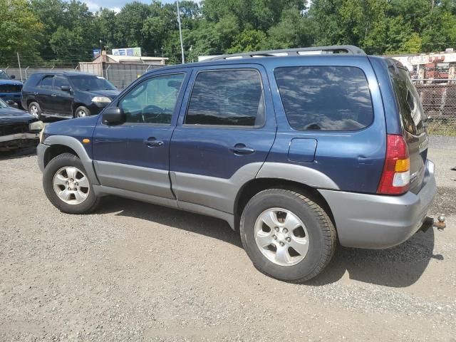 4F2YU09192KM09236 - 2002 MAZDA TRIBUTE LX BLUE photo 2