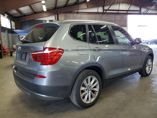 5UXWX9C53E0D25591 - 2014 BMW X3 XDRIVE28I GRAY photo 3