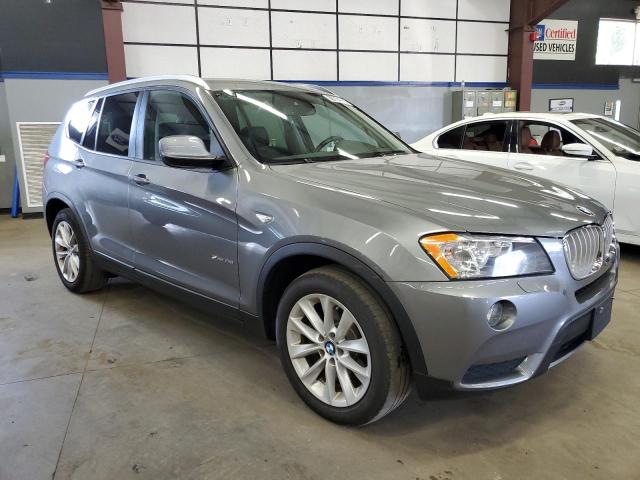 5UXWX9C53E0D25591 - 2014 BMW X3 XDRIVE28I GRAY photo 4