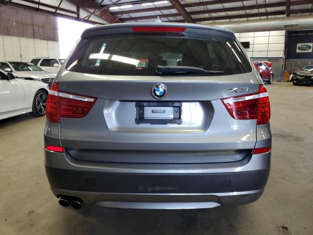 5UXWX9C53E0D25591 - 2014 BMW X3 XDRIVE28I GRAY photo 6