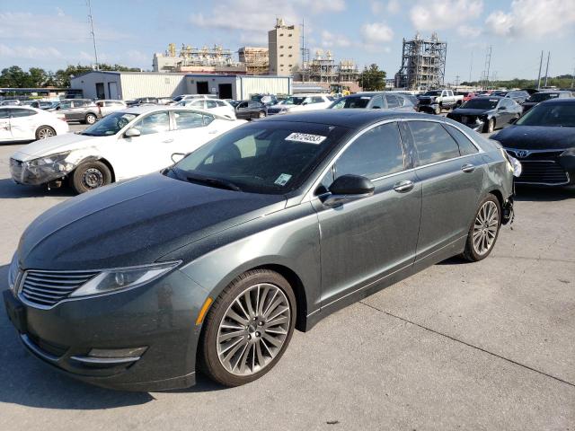 3LN6L2LU0GR603290 - 2016 LINCOLN MKZ HYBRID GRAY photo 1