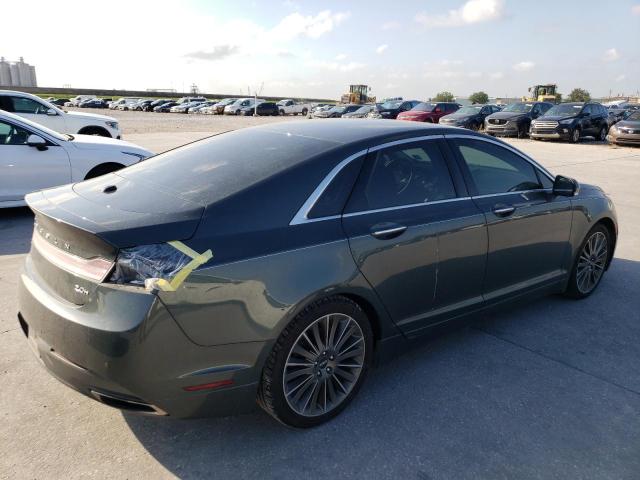 3LN6L2LU0GR603290 - 2016 LINCOLN MKZ HYBRID GRAY photo 3