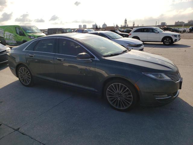 3LN6L2LU0GR603290 - 2016 LINCOLN MKZ HYBRID GRAY photo 4