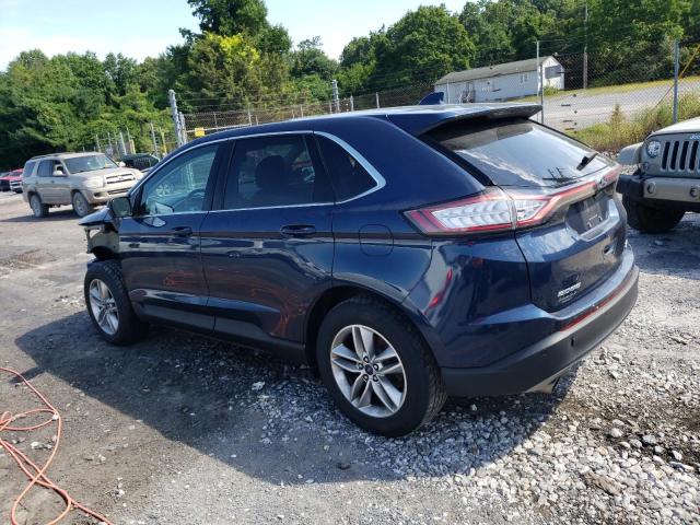 2FMPK4J9XHBC51014 - 2017 FORD EDGE SEL BLUE photo 2