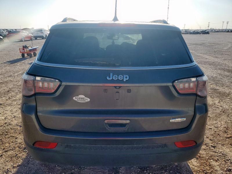 3C4NJCBB0JT248062 - 2018 JEEP COMPASS LATITUDE GRAY photo 6