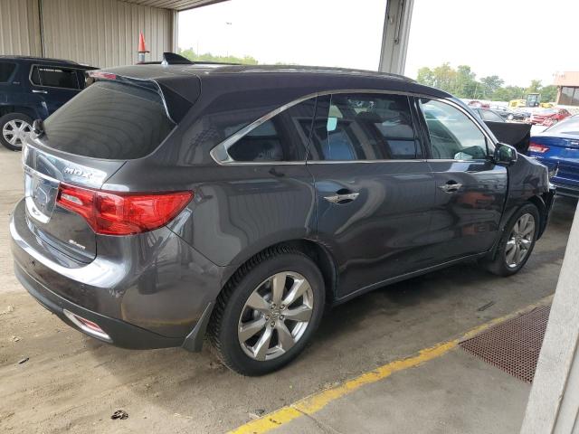 5FRYD4H8XEB012141 - 2014 ACURA MDX ADVANCE GRAY photo 3