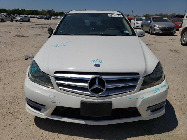 WDDGF8AB6DR241029 - 2013 MERCEDES-BENZ C300 300 4MATIC WHITE photo 5