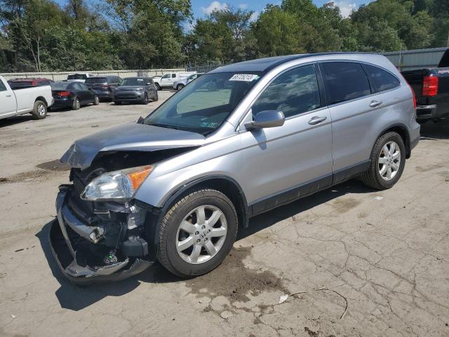 JHLRE48728C019096 - 2008 HONDA CR-V EXL SILVER photo 1