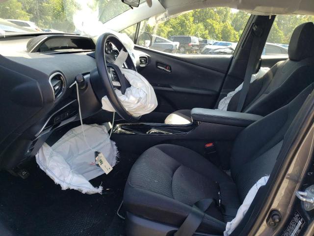 JTDKARFPXH3004453 - 2017 TOYOTA PRIUS PRIM ნაცრისფერი ფოტო 7