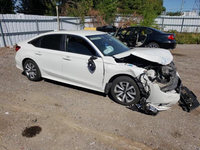 2HGFE2F2XNH105388 - 2022 HONDA CIVIC LX Білий фото 4