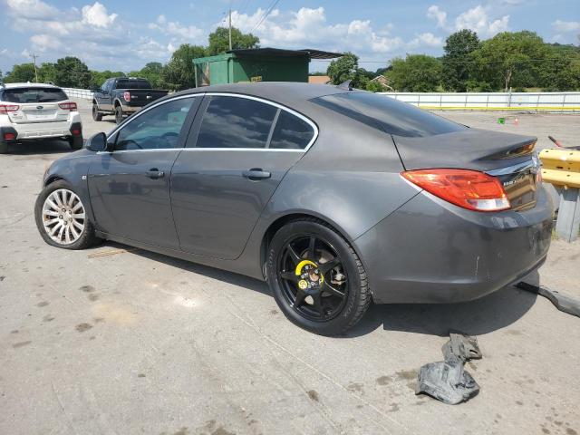 W04GR5EC6B1004792 - 2011 BUICK REGAL CXL GRAY photo 2