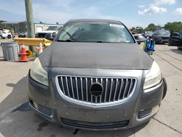 W04GR5EC6B1004792 - 2011 BUICK REGAL CXL GRAY photo 5