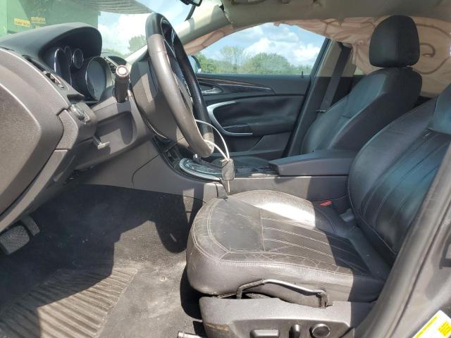 W04GR5EC6B1004792 - 2011 BUICK REGAL CXL GRAY photo 7